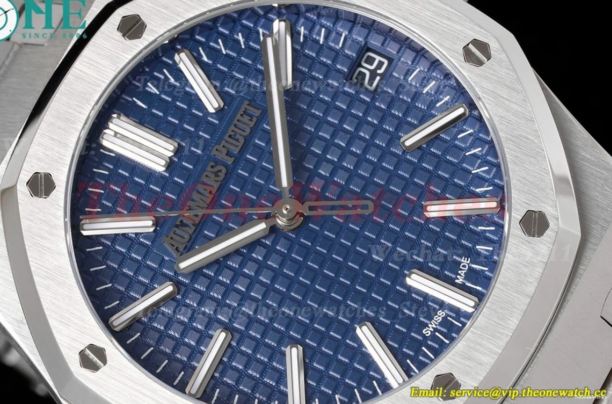Oak Super 41mm Stk 15510 Royal A4302 APSF Clone SS SS Blue 0104